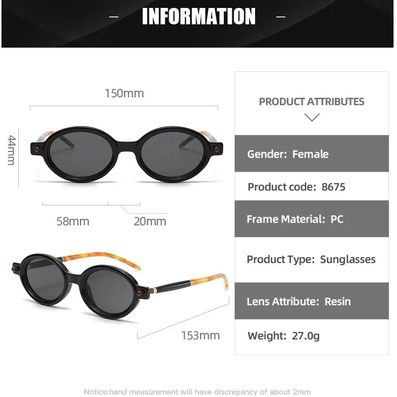 Vintage Small Frame Punk Sunglasses Men Luxury Brand Designer Sun Glasses Male Fashion Round Hip Hop Gafas De Sol image 2