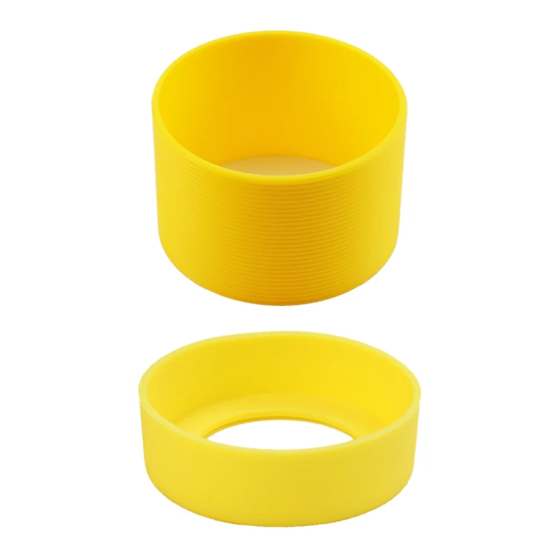 7cm dia Silicone Cup Sleeve Set Insulated Sleeves Cup Holder Silicone Sleeves Heat Resistant Protective Sleeve