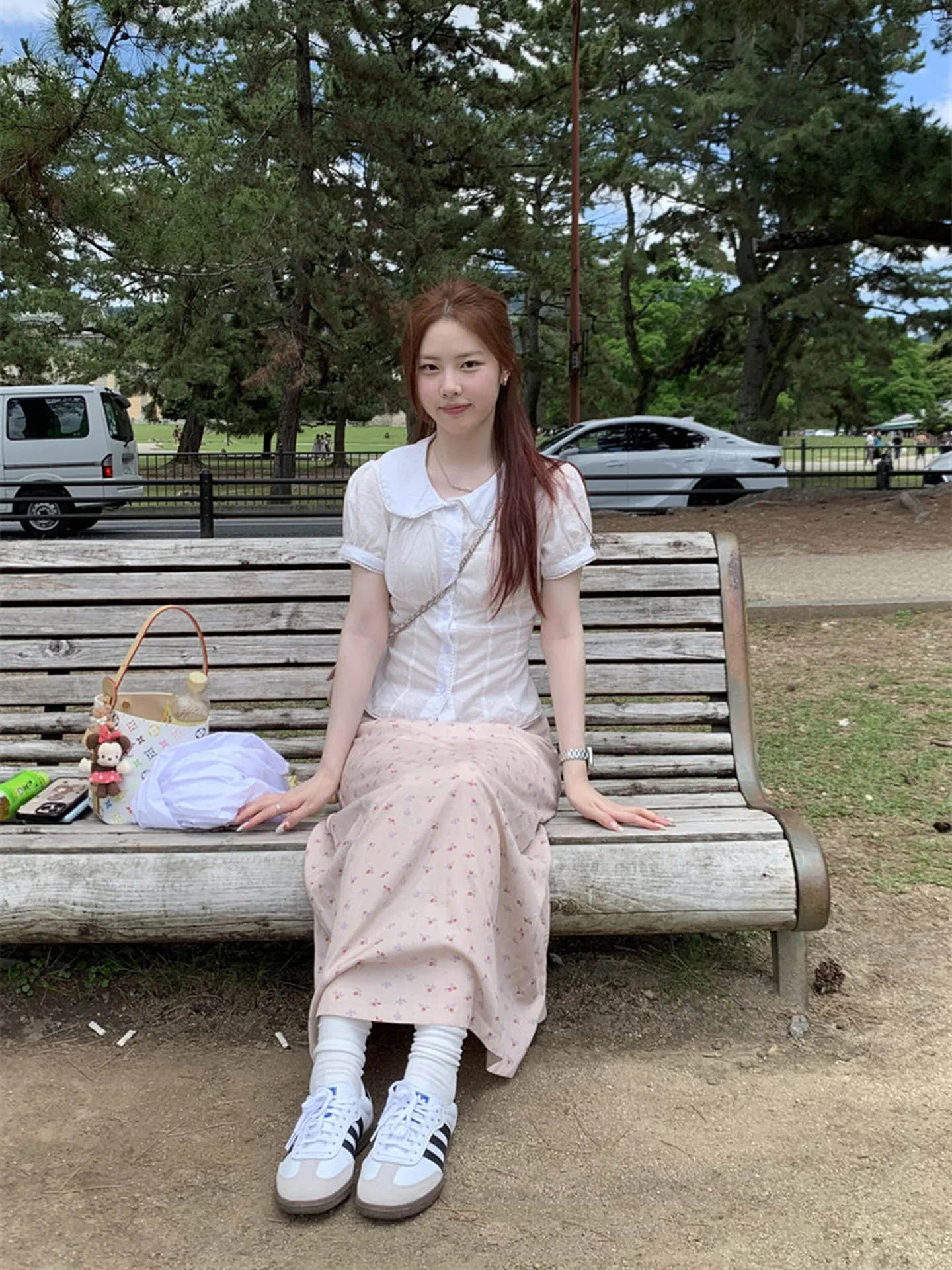 Collar de muñeca con adornos de encaje blanco ort Sve irt, Top universitario de diseño de verano para mujer, nudo moderno Faionable