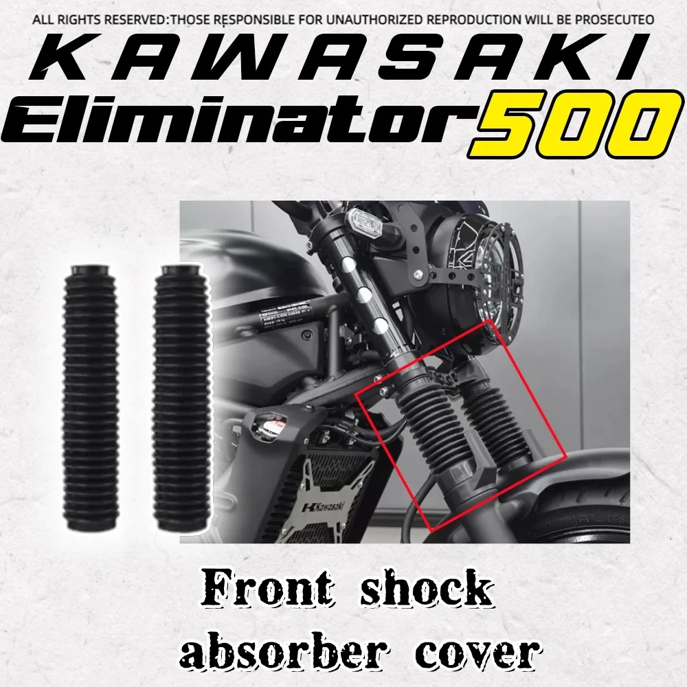 

For Kawasaki Eliminator 500 front shock absorber sleeve protective cover thickened shock absorber decorative dust cover
