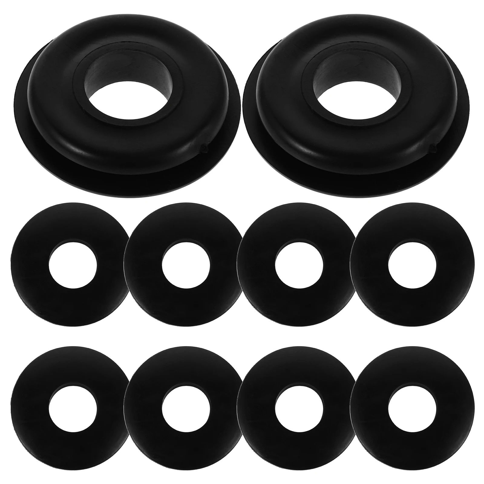 100pcs Universal Trailer Hand Valve Gasket Kit Rubber Seals For Semi Truck Elastic Sealing Performance Easy