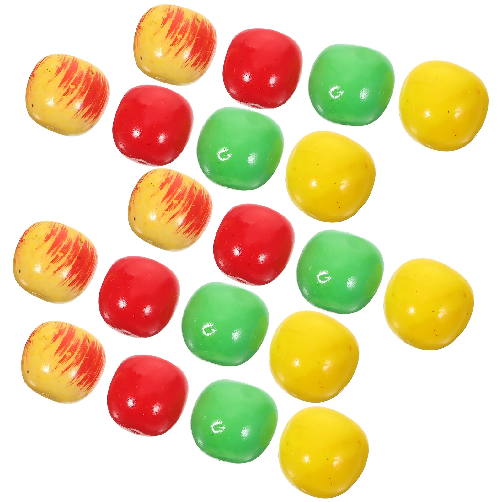 

60Pcs Foam Simulated Fruit Decorative Kitchen Party Adornment Artificial Ornament Farmhouse Decorations