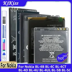 Nokia用バッテリー,BL-4B BL-4C BL-4CT BL-4D BL-4U BL-4UL BL-5B BL-5C BL-5CA BL-5CB BL-5CT BP-5Z BL-5J BLC-2 BP-4L BP-5M BP-6M