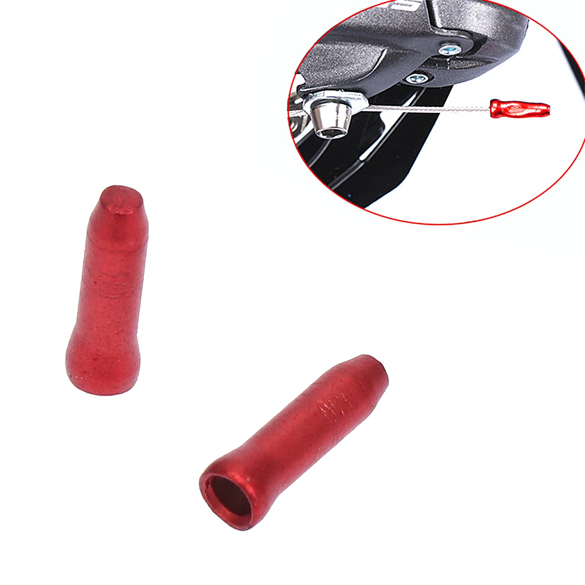 

cycling cap brake cable cap bike cable tip cycling gear
