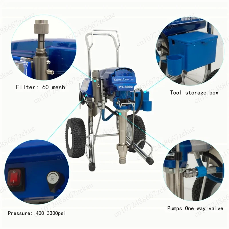 Mark X HD 3-in-1 ProContractor Series PT8990 Electric Airless Sprayer
