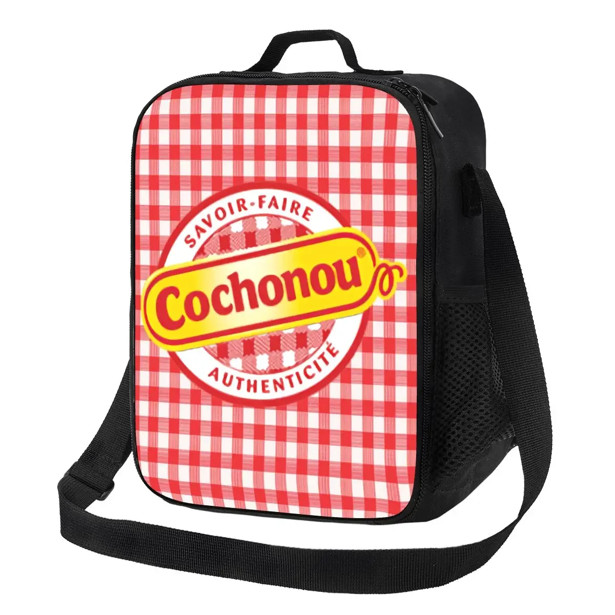 Cochonou Saucisson Wurst isoliert Lunch Bag für Frauen Kühler Thermal Lunch Box Strand Camping Reisen