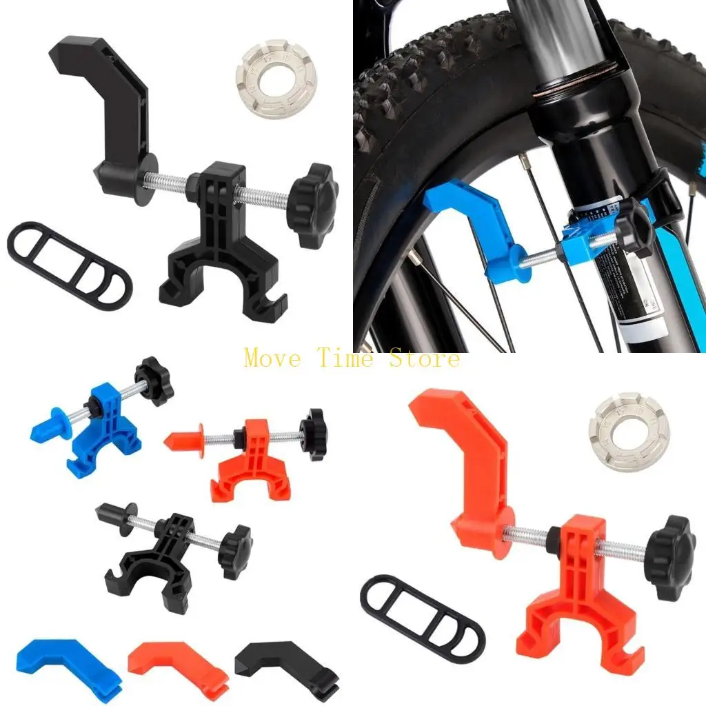 

92ME Bike Wheel Repair Tools Cycling Bicycles Wheel Accessory Mini Wheel Truing Stand