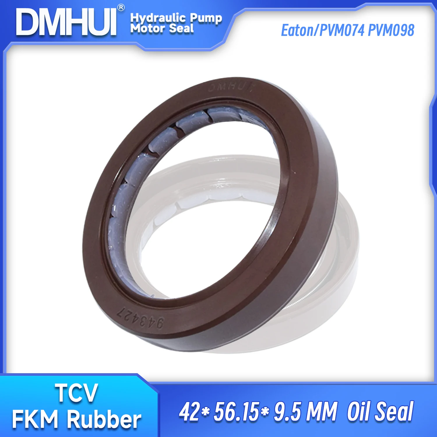 

Hydraulic Pump Oil Seal Construction Machinery Accessories Parts TCV Type 42*56.15*9.5 42X56.15X9.5 MM FKM FPM Rubber