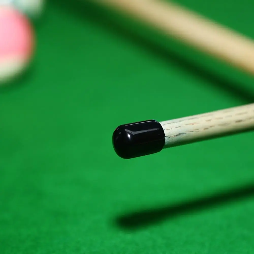 10 buah tutup ujung Ferrule pengganti sarung pelindung Slip-on pelindung kepala Aksesori Billiard karet Snooker