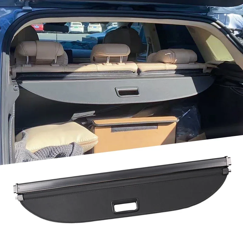 For MG ZS 2017-2022 Rear Trunk Shielding Shade Interior Accessories Retractable Trunk Cargo Cover