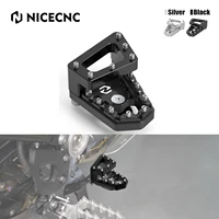 Para BMW R1250GS 2018 2019 2020 2021 2022 2023 DualControl palanca de freno trasero Pedal extensor de placa de punta R 1250 GS R 1250GS