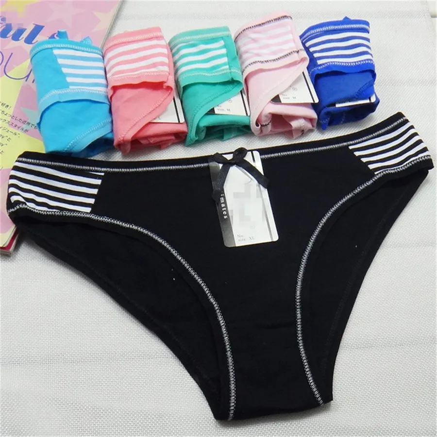Hot Selling 1pcs/lot Spot Cotton Ladies Underwear Sexy Briefs Wholesale New Women\'s Panties Girl Briefs 89049