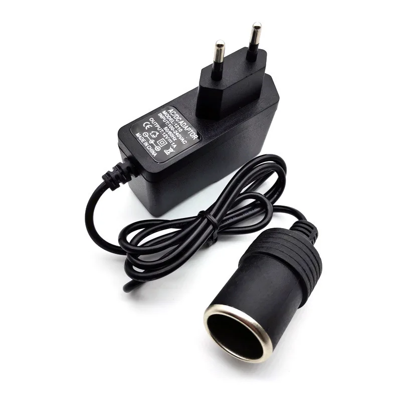 12v Mains Plug Socket Adapter Car Cigarette Lighter Power Converter 240v Auto Interior Details Accessories