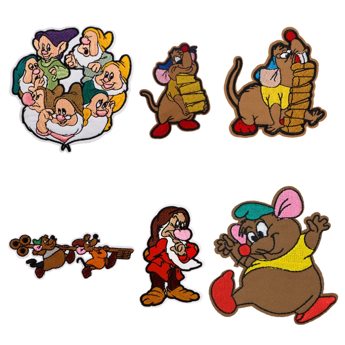 

Cartoon Characters Patch Embroidery Funny Animal Embroidered Logo Garment Accessories Sticker Patches Clothing Gifts for Kid