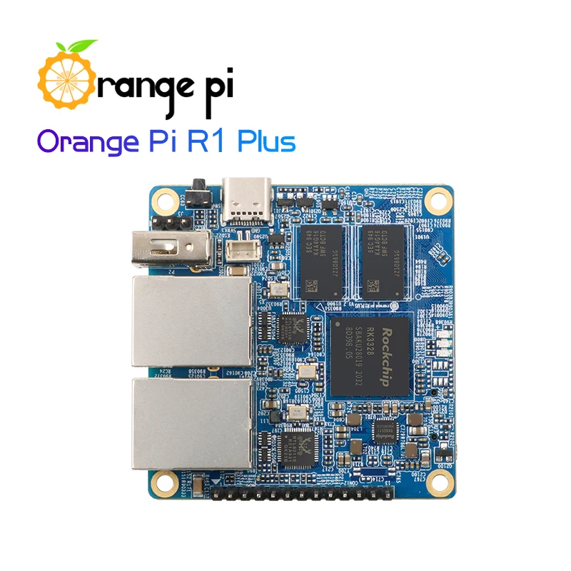 OrangePi orange pie R1Plus ShuangQian trillion so rk3328 development board routing Openwrt soft routing