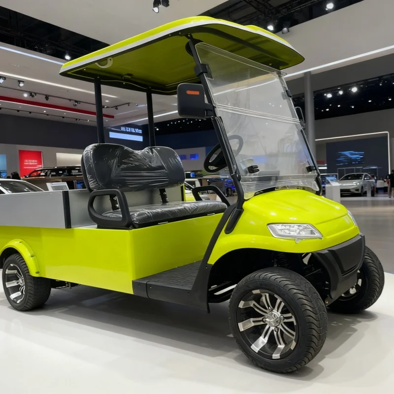 2026 Sightseeing Club Cart Electric Golf Cart Buggy Hunting Cart With Solar Panel Zero Emission, More Environmentally Friendly