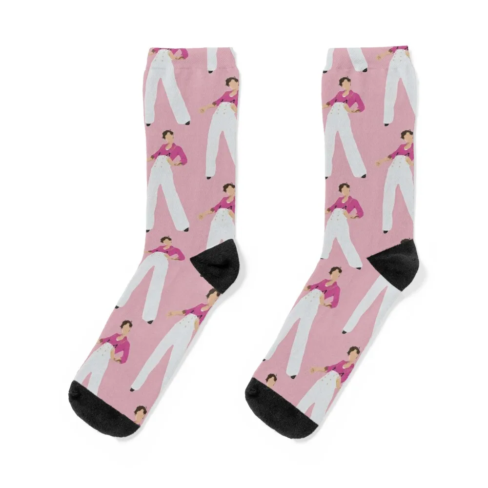 

pink H Socks man sports stockings shoes Socks Ladies Men's