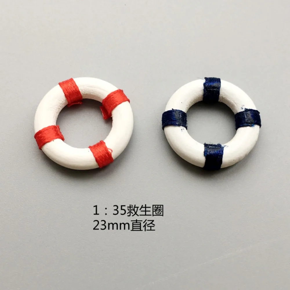 RC Crawler Scene Mood Decor Parts 1/35 1/32 for Orlandoo Hunter custom size 23mm Diameter Lifebuoy Model Ornament Accessory