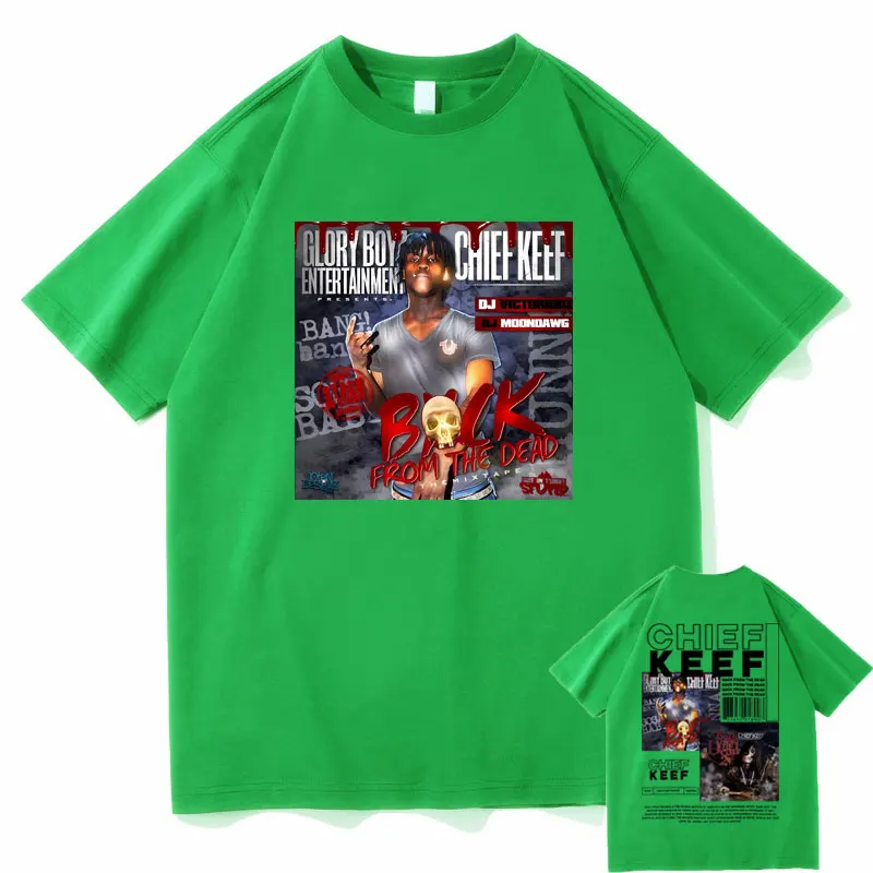 Rapper dos homens Chief Keef Back From the Dead Album T-Shirt