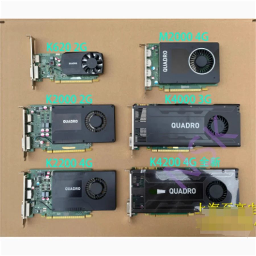 Original  K2000 M4000 K2200 K4200 M2000  K4000 K6000  P4000 Quadro professional graphics card 3G 4GB 8G 12G