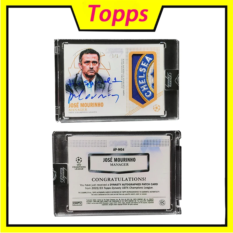 2022-23 Topps DIY UCL Dynasty - Hobby PA Signature Printing بطاقة محلية الصنع جمع الهدايا