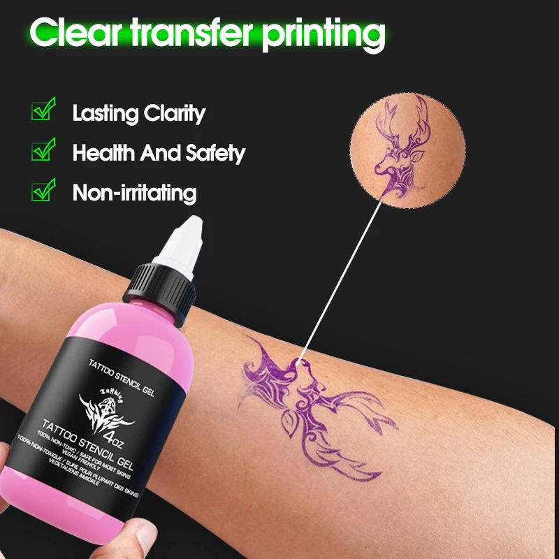 Professional 30ML/120ML Tattoo Stencil Magic Gel Thermal Copier Tattoo Transfer Stuff Solution Cream Tattoo Ink Set Accessories