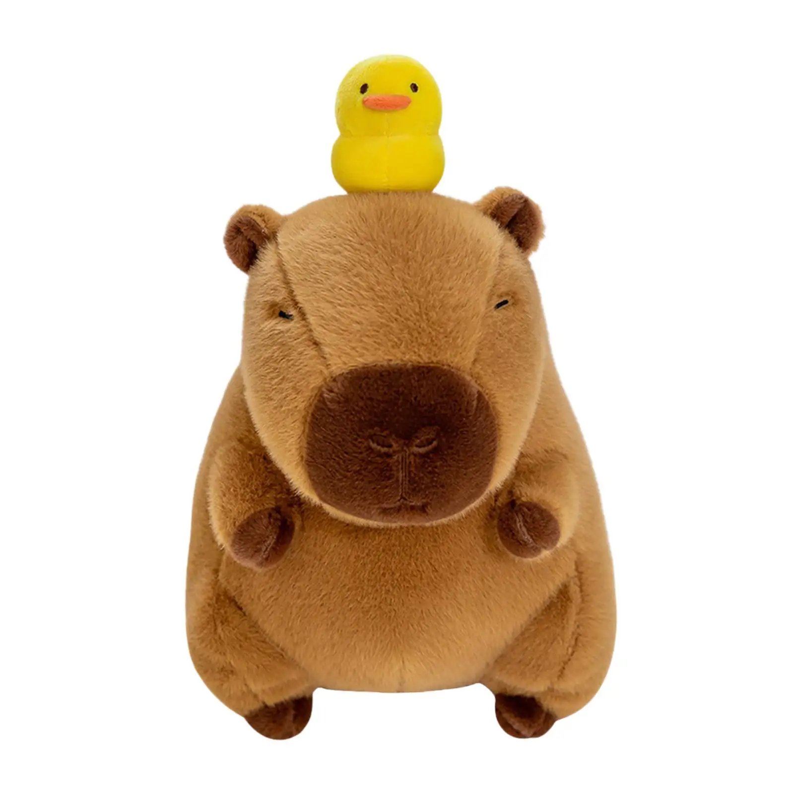 

Adorable Plush Capybara Cuddly Cute Handmade Stuffed Animals for Holiday Living Room Family Birthday Gift Room Decoration