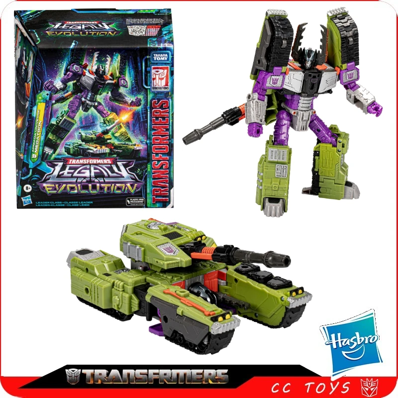 

In Stock Hasbro Transformers Legacy Evolution Megatron Models Anime Movie Toys Robots Action Figures Gifts Hobbies