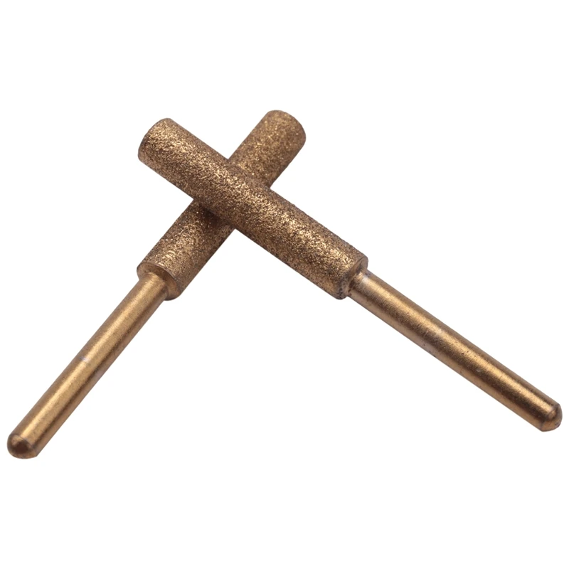 مجموعة براية سلسلة منشار كهربائي ، عجلات شحذ ماسية مطلية بالتيتانيوم ، صلابة عالية ، 3 بوصة ، 16 بوصة ، 10