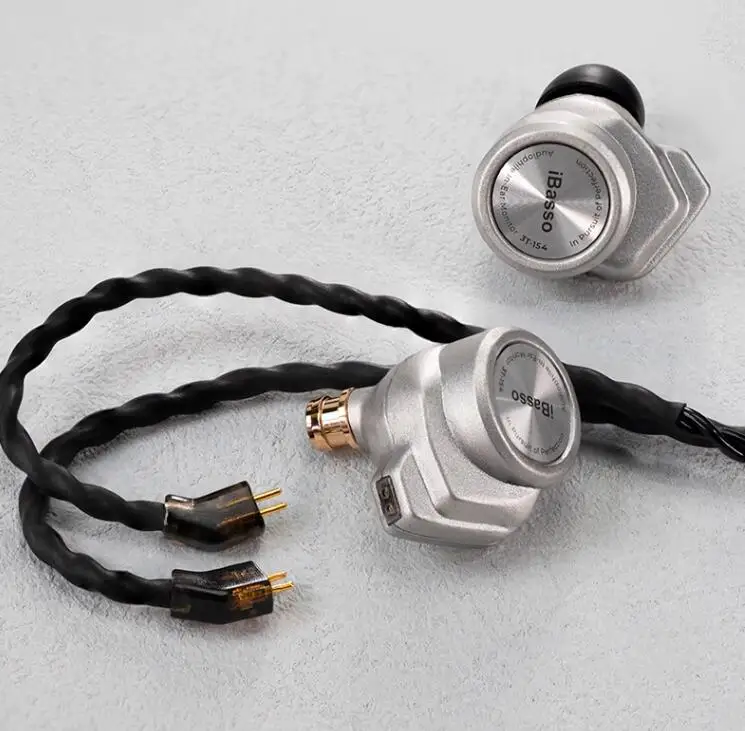 IBasso 3T-154 diafragma dinámico Tesla intercambiable, auriculares hifi, tapones para los oídos