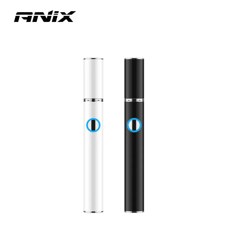 

Электронная сигарета ANIX BLADE концентрат воска Vape Pen 650mah аккумуляторная батарея испаритель стартовый набор керамическая камера белый Coilless Vapor