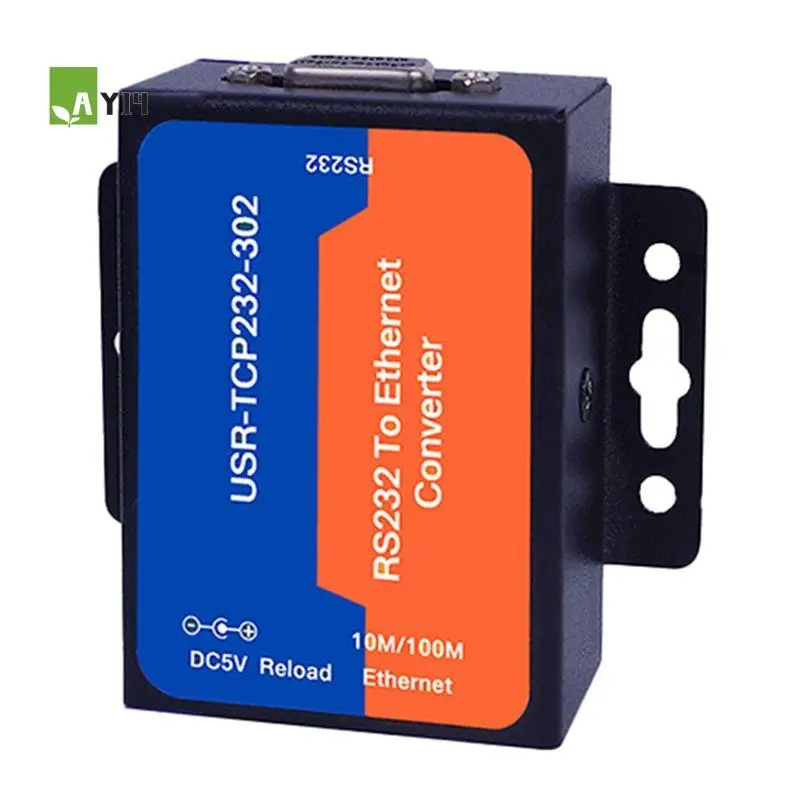 AY14 -USR Ethernet Server Module USR-TCP232-302 RS232 To Ethernet TCP IP Server Module Ethernet Converter Support DHCP/DNS