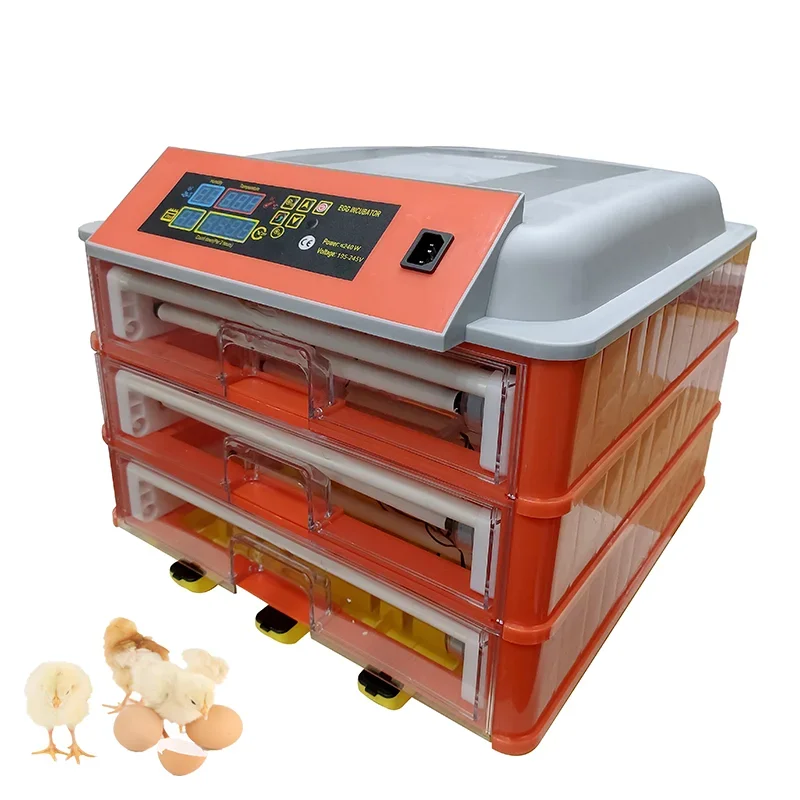 HHD brand E series E138 automatic Solar Energy power LED light dual power 98% hatching rate 138 egg incubators