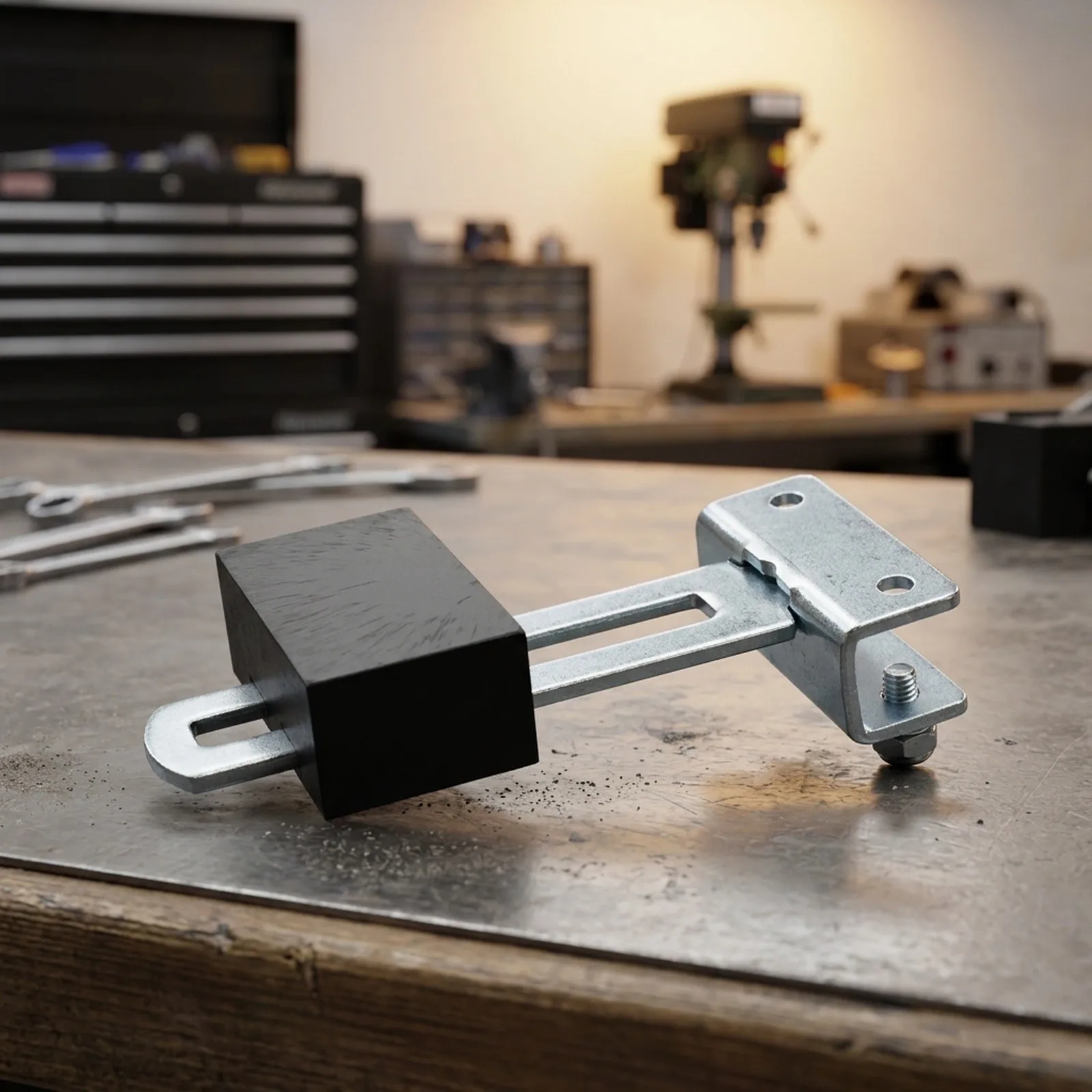 Magnets for Limit Switches Used with For Automatic Sliding Gate Systems Including Mounting Bracket and Installation Wrench