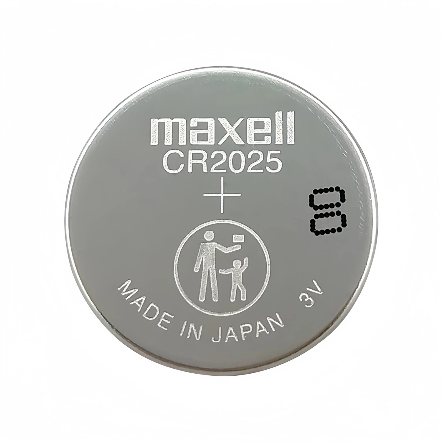 Maxell CR2025 3V Lithium Coin Battery 170mAh - 5/10/25/50/100 Pack Options DL2025 ECR2025 Button Cell for Remote Control & Mothe view 3