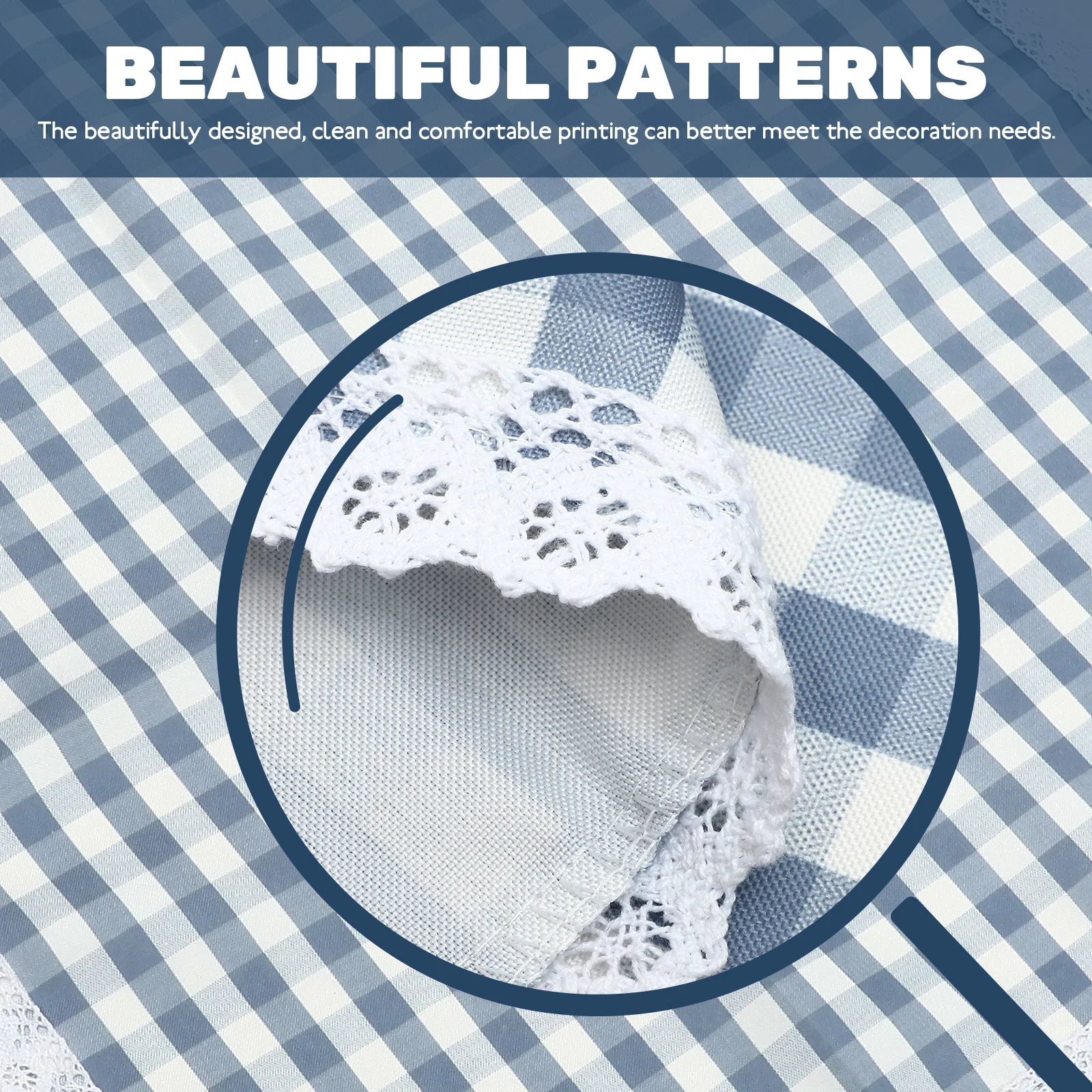 

Dust Cover Cloth For Oven Microwave Toaster Appliance Protector Lace Tablecloth Kitchen Countertop Small Furniture Cover