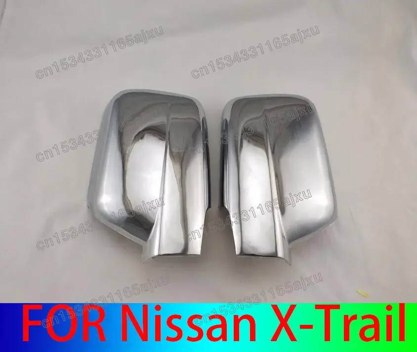 

2 шт., хромированные чехлы на дверные зеркала для Nissan X-Trail 2000-2010 T30