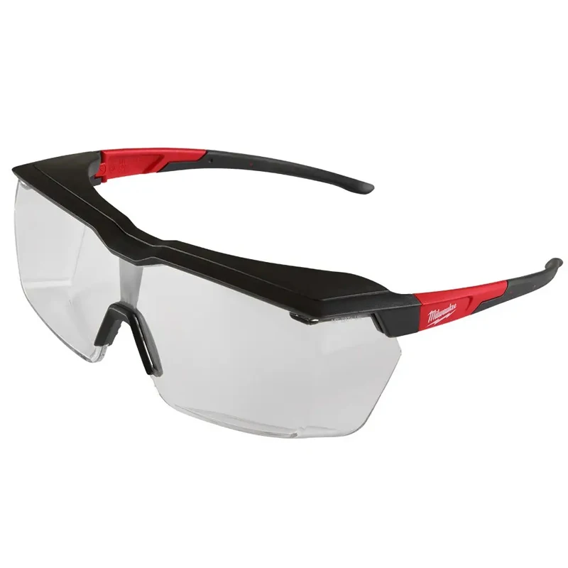 Milwaukee OTG goggles, anti fog, dust-proof, impact protection goggles, military grade safety goggles, transparent 48-73-2070