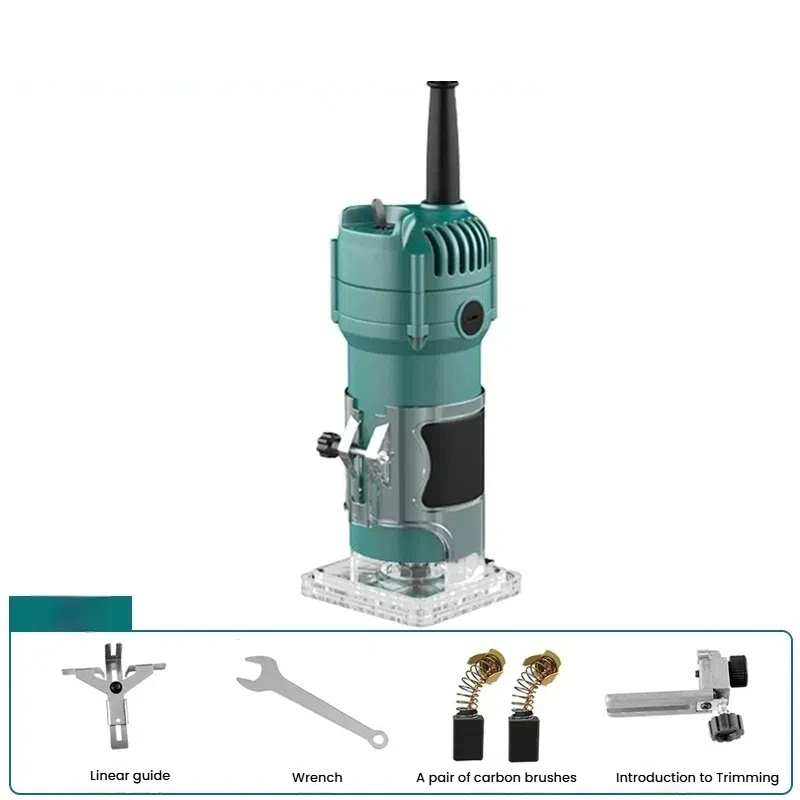 

Electric Woodworking Special Trimming Machine Opening Slotting Bending Artifact Multi-functional Household Wood Milling 220V550W