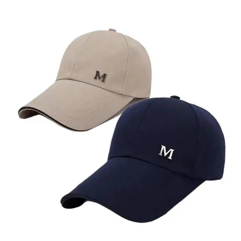 ●Men Women Baseball Cap Summer Snapback Hip-Hop Cap Adult Sport Sun Hat Casual Long Brim Sunscreen Golf Cap view 6