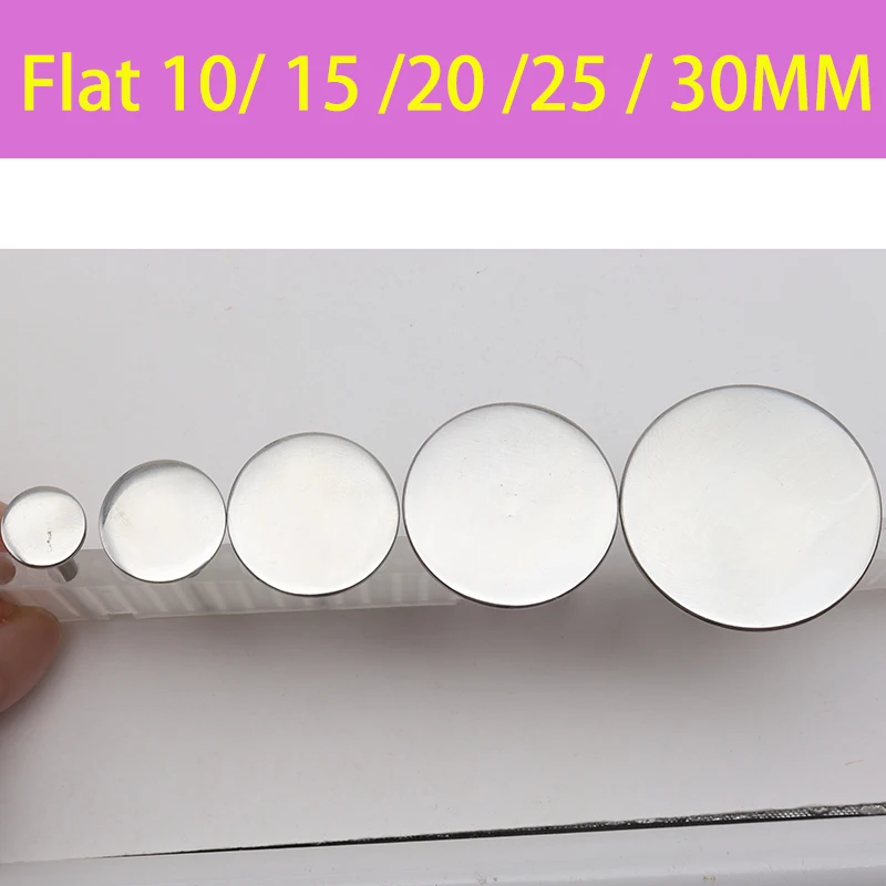 Nieuw! Rvs Schuurpapier Disc 3/32 "Ronde Metalen Schijf Nail Boren Accessoires 10mm,15mm, 20mm,25mm,,30mm 35mm