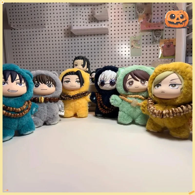 

EAKI Jujutsu Kaisen и игровой домик Spy and Frieren Cat Paradise Party Series, модная слепая коробка, виниловая плюшевая игрушка в подарок