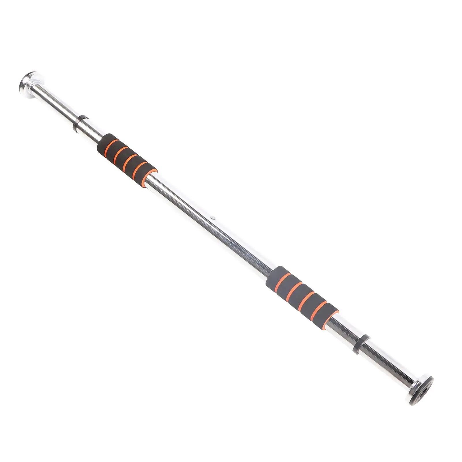 Heavy Duty Stainless Steel Pull Up Bar with Adjustable Doorway Mount Antislip Comfortable Grip for Gym