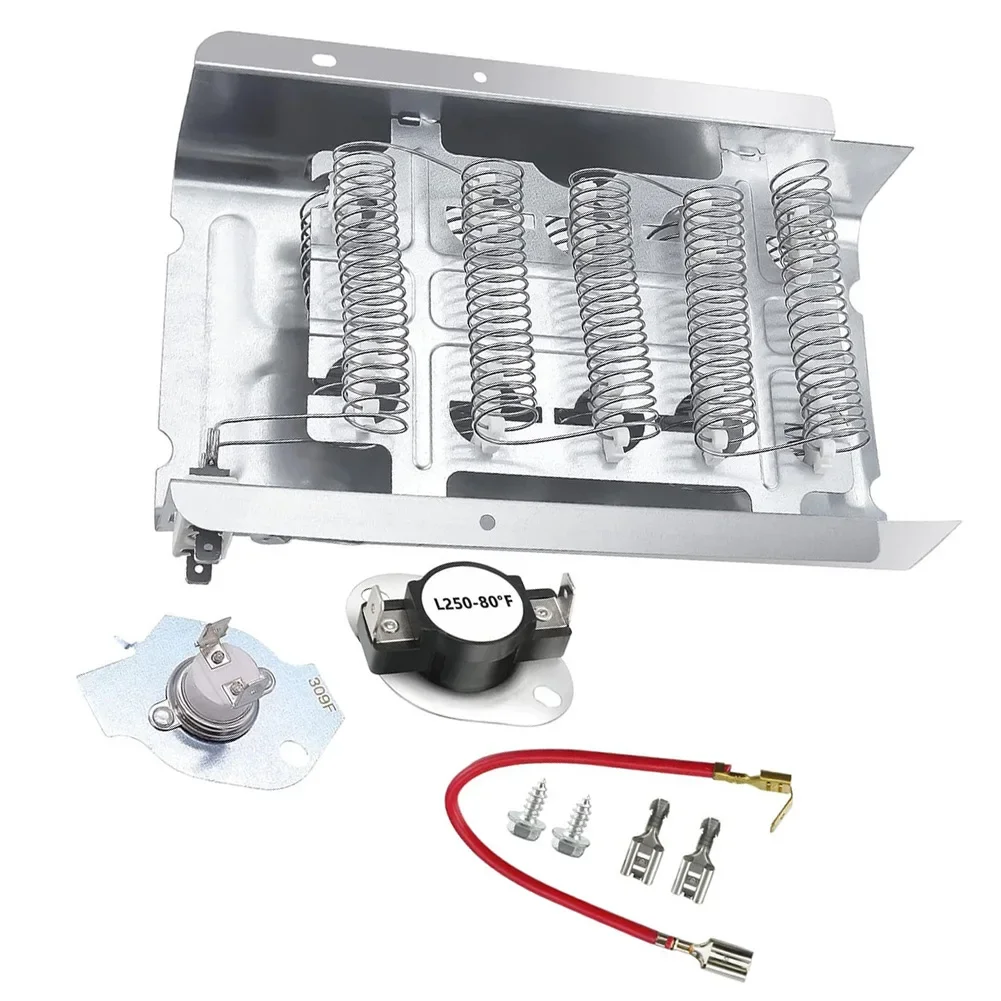 Thermal Fuse Replacement Dryer Thermostat Kit For Dryer Repair Heatsink Element Integrated Thermostat Thermal Fuse