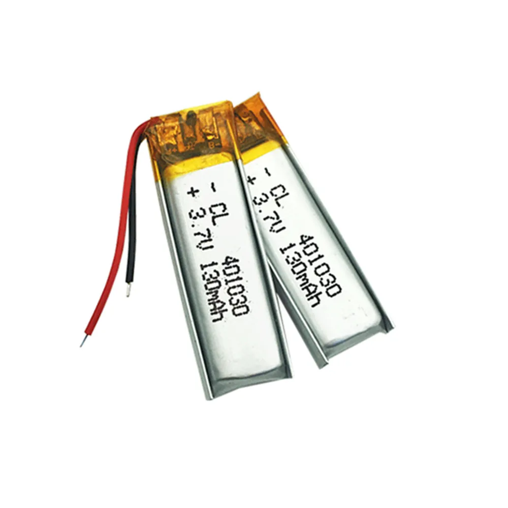 2PCS 371030 3.7V Li-Polymer Battery For Plantronics explorer 55 bluetooth headset Bracelet Wrist toys Remote controller 401030