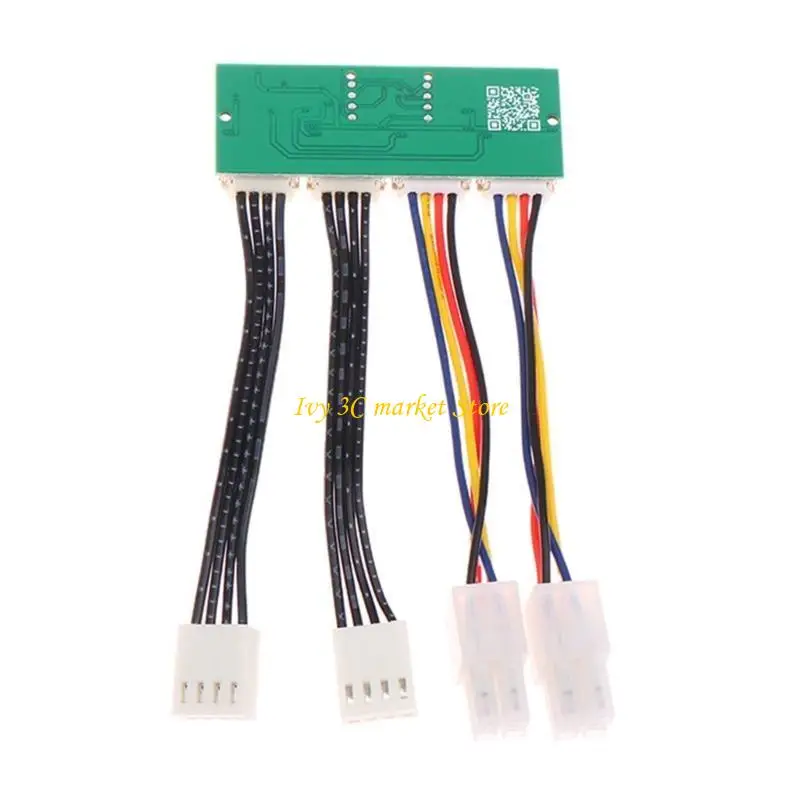

D7YC 12V 4 in 1 Fast Speed Fan Simulators Emulators Fan Speed Controller For S21