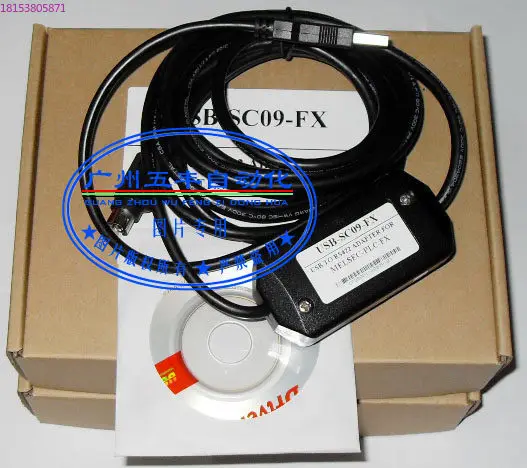 

Applicable to Mitsubishi FX1S/FX1N/FX2N series PLC programming cable USB-SC09-FX USBTORS422