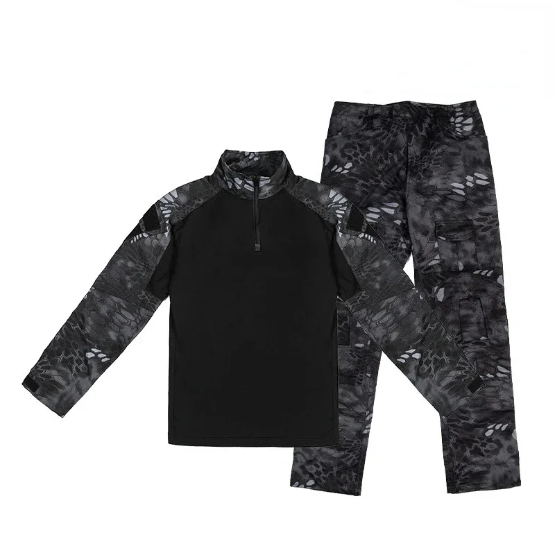 Tático Multicam Militar Camuflagem Uniforme Conjunto dos homens, Airsoft Paintball Roupas