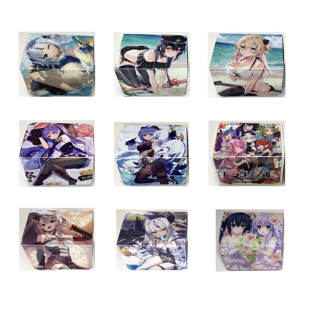 High Quality Large Size100+ Anime Cards Deck Case Container Hold Collection for Board Games Box Holder Mtg/YGO/TCG Trading Card