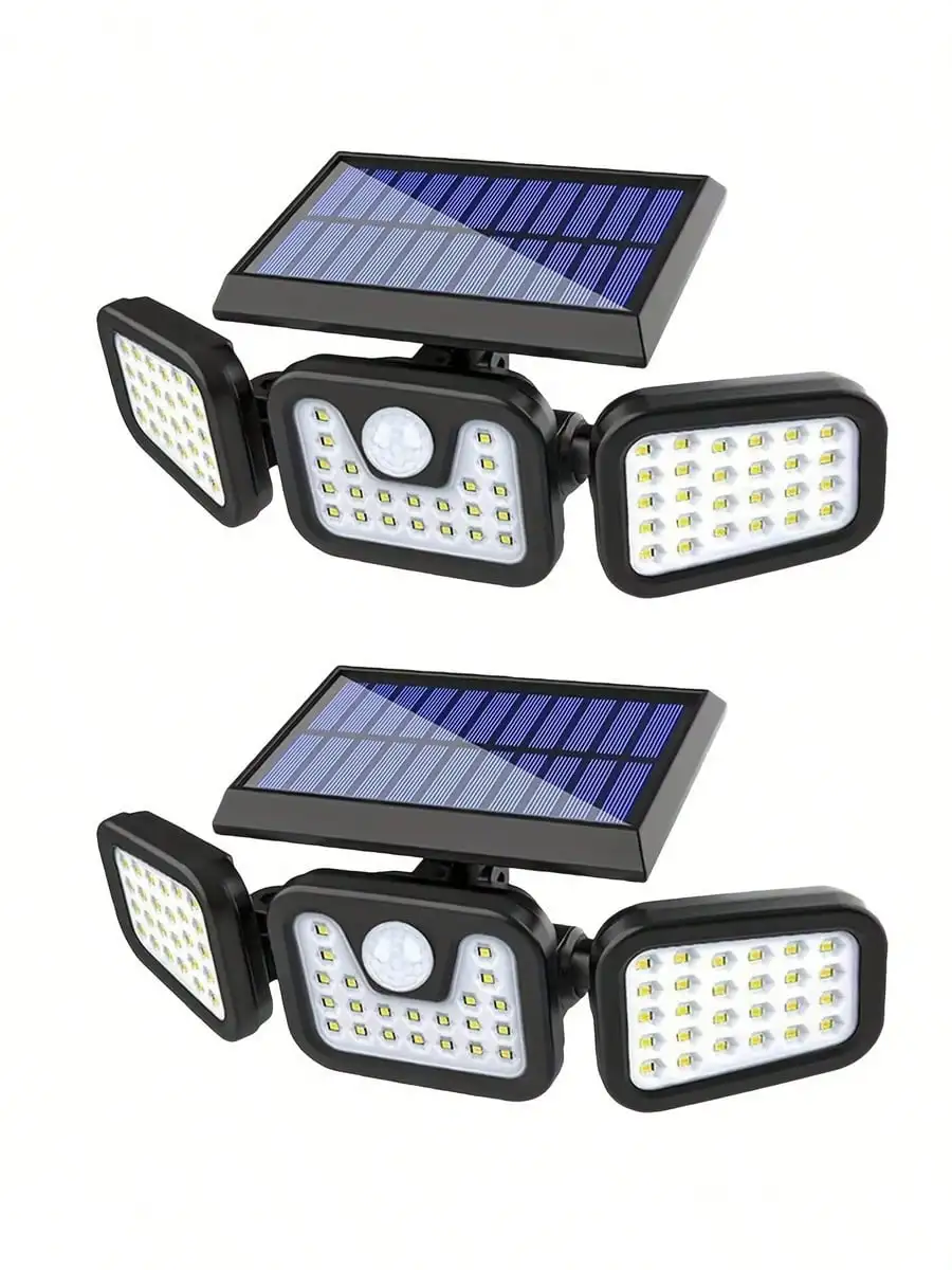 1Pc 74 Led Solar Mo…
